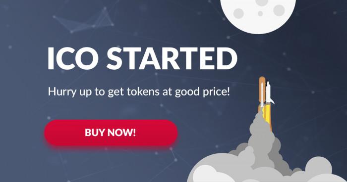 in a few minutes our ico will finally start!