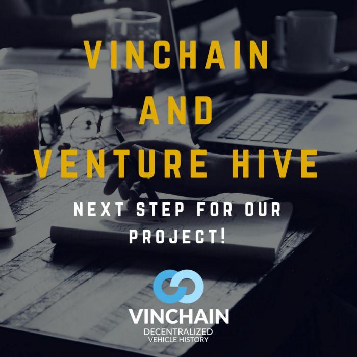 vinchain is in the venture hive accelerator program