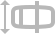 White car top view icon