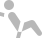 Gray seat belt icon